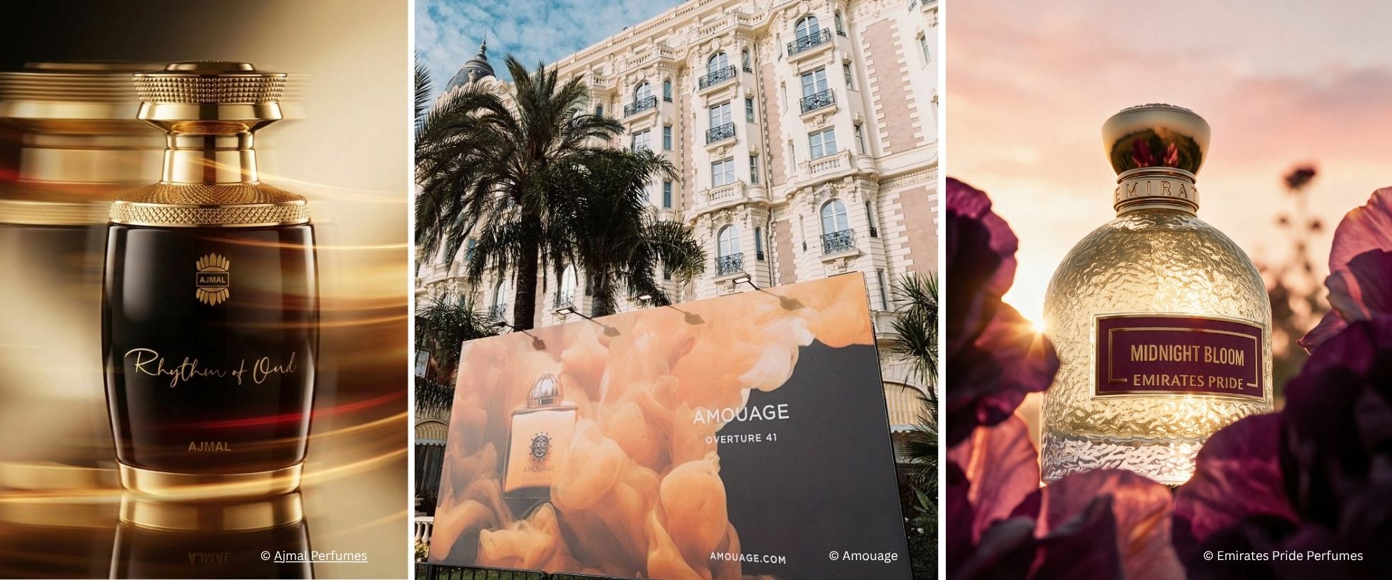 Middle Eastern fragrance houses at TFWA Cannes 2026