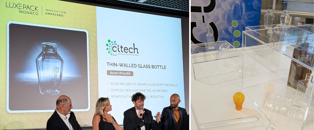 C-itech thin-walled glass at LUXE PACK Monaco 2026